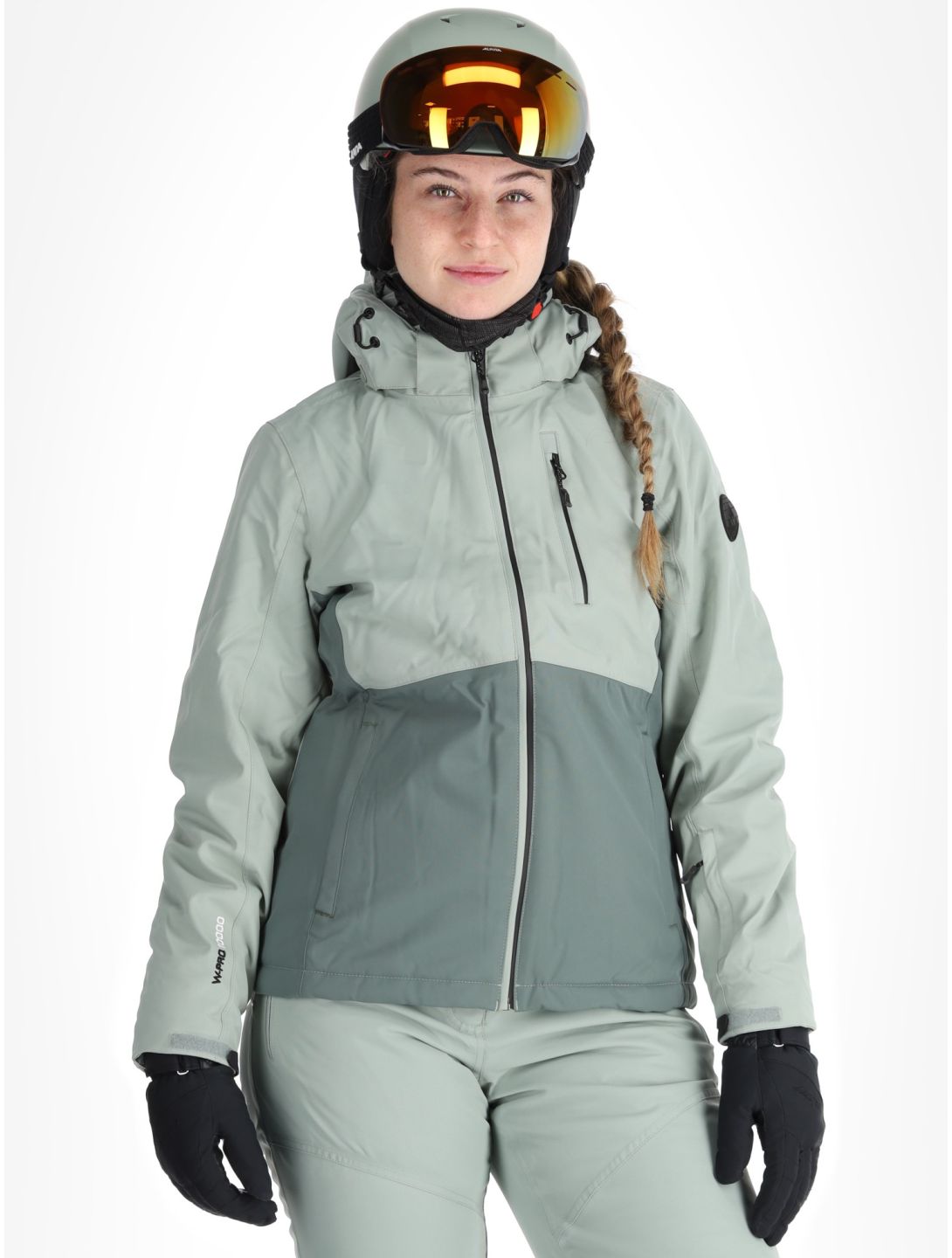 Whistler, Drizzle Skijacke Damen Slate Gray grau 