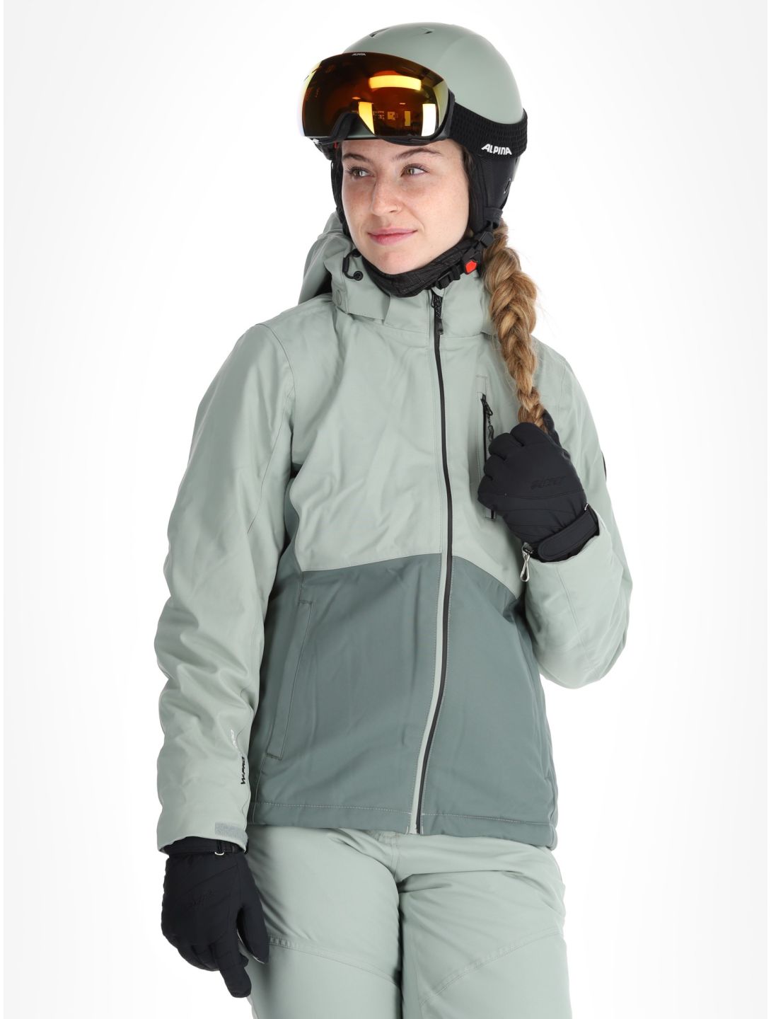 Whistler, Drizzle Skijacke Damen Slate Gray grau 