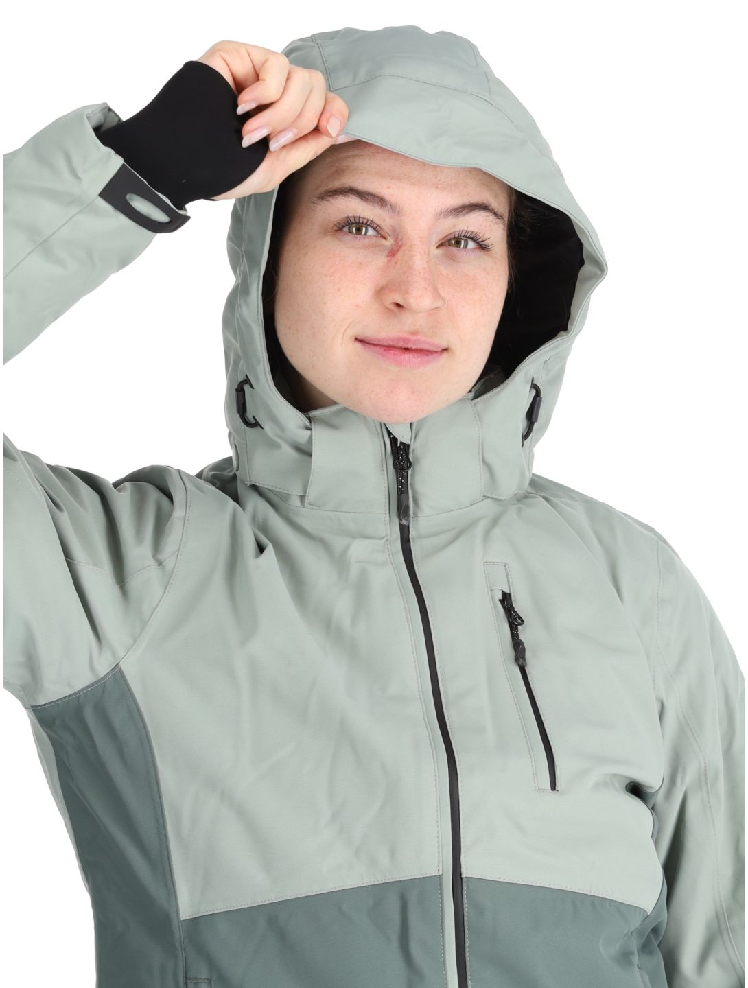 Whistler, Drizzle Skijacke Damen Slate Gray grau 