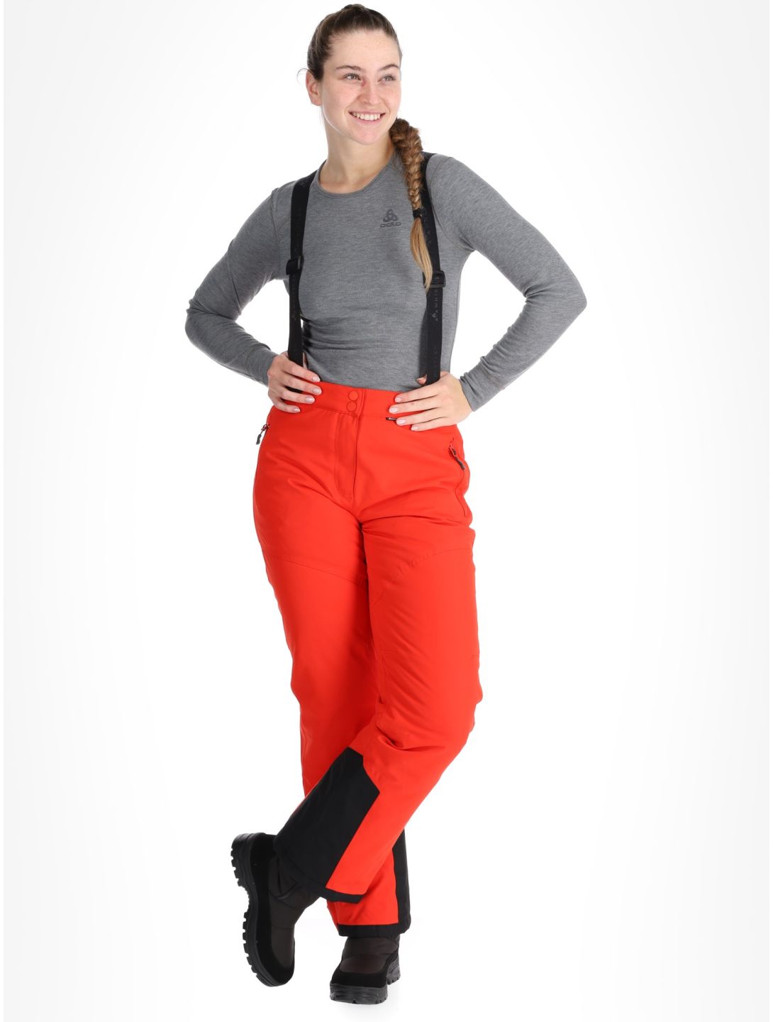 Whistler, Drizzle Skihose Damen Red Alert rot 