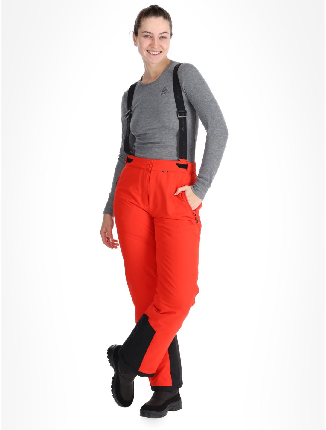 Whistler, Drizzle Skihose Damen Red Alert rot 