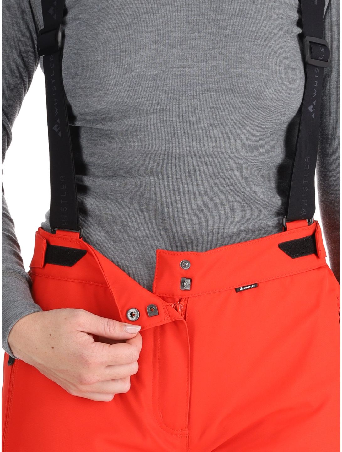 Whistler, Drizzle Skihose Damen Red Alert rot 