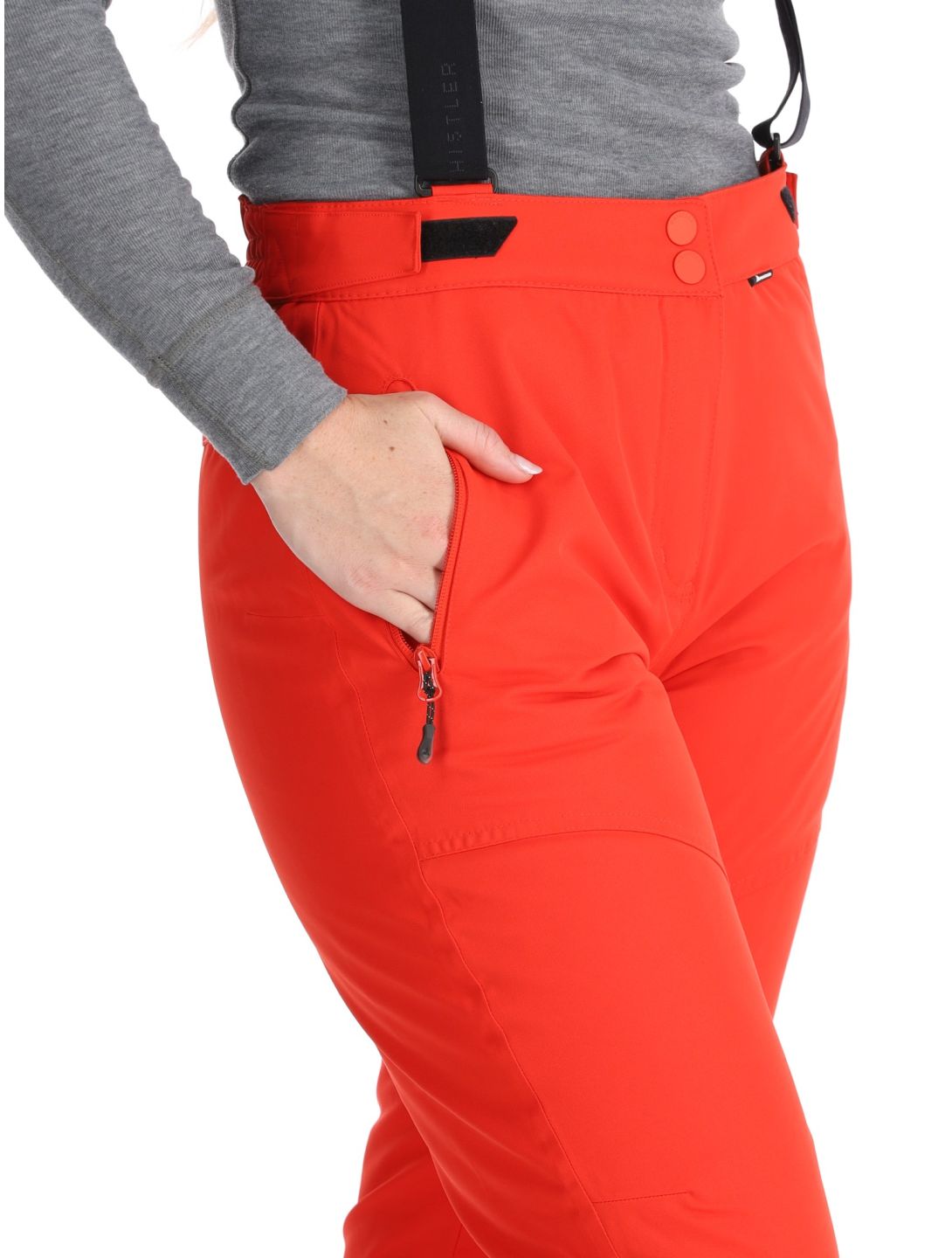 Whistler, Drizzle Skihose Damen Red Alert rot 