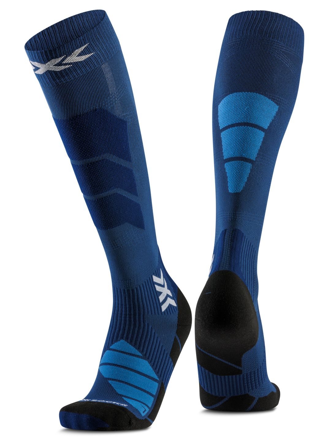 X-Socks, Ski Expert Otc Kompressionsstrümpfe Herren Marine / Mineral Blue blau 