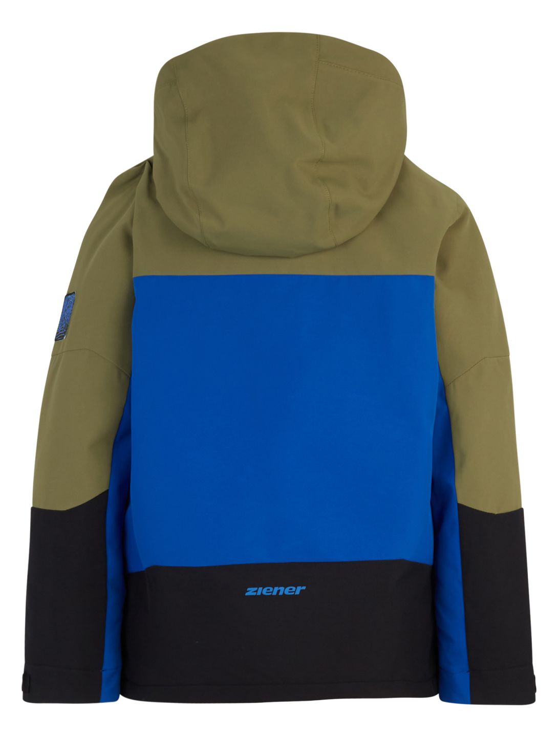 Ziener, Agimo Junior Skijacke Kinder Cobalt Blue blau, grün, schwarz 