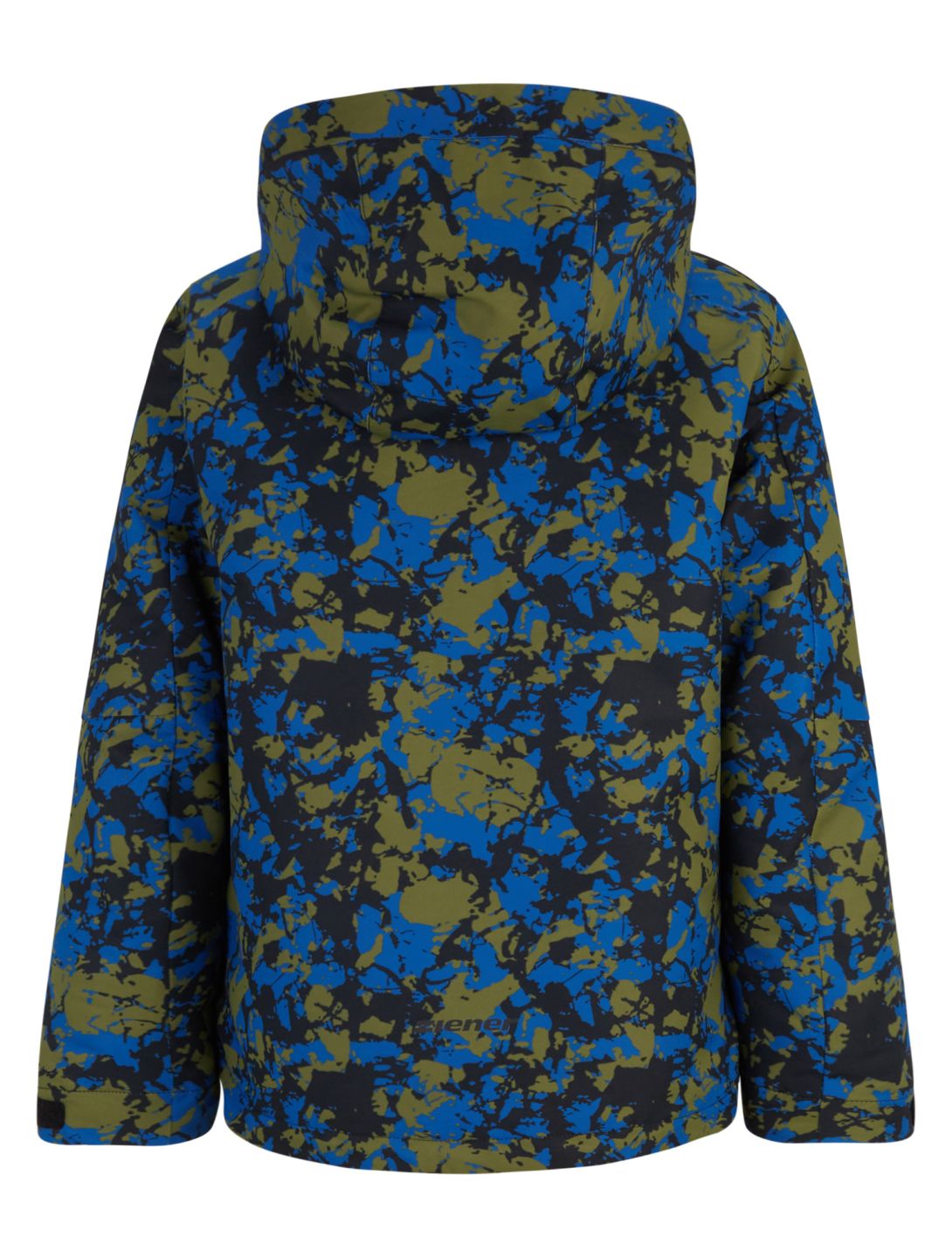 Ziener, Aluck Junior Skijacke Kinder Natural Camo blau, grün 