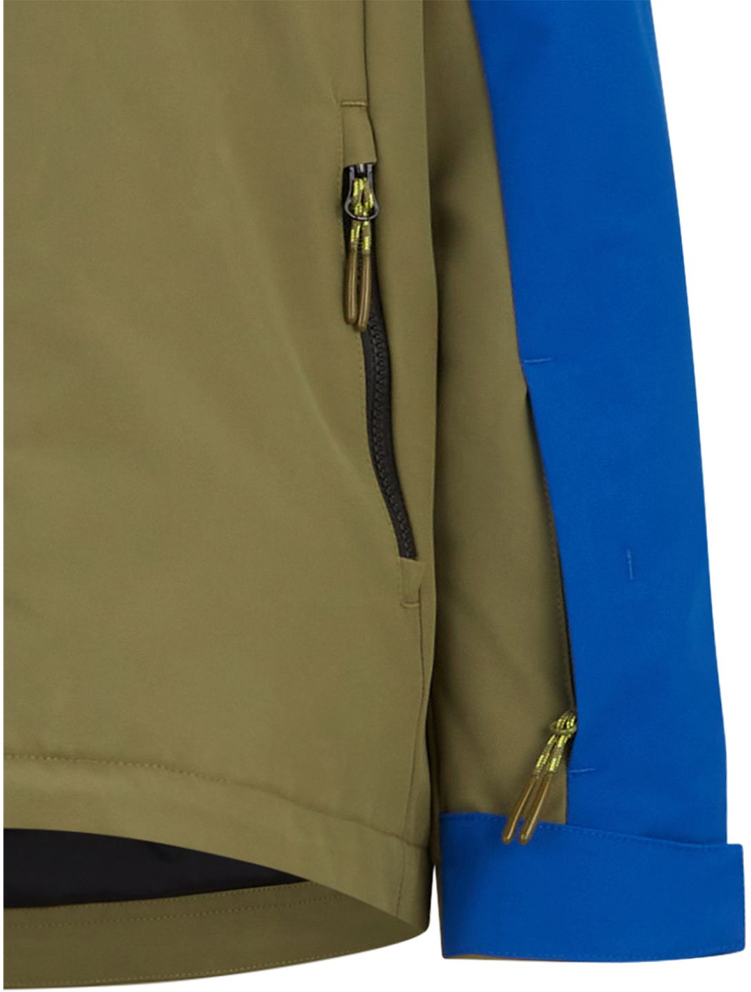 Ziener, Anzo Junior Skijacke Kinder Deep Olive blau, grün 