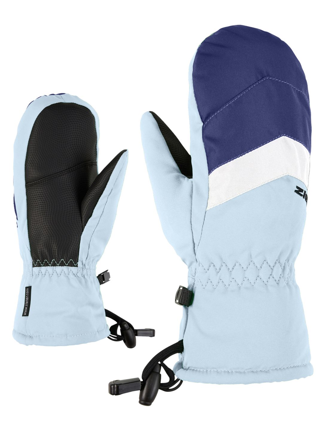 Ziener, Lettero AS® Junior Fäustlinge Kinder Arctic Sky blau 