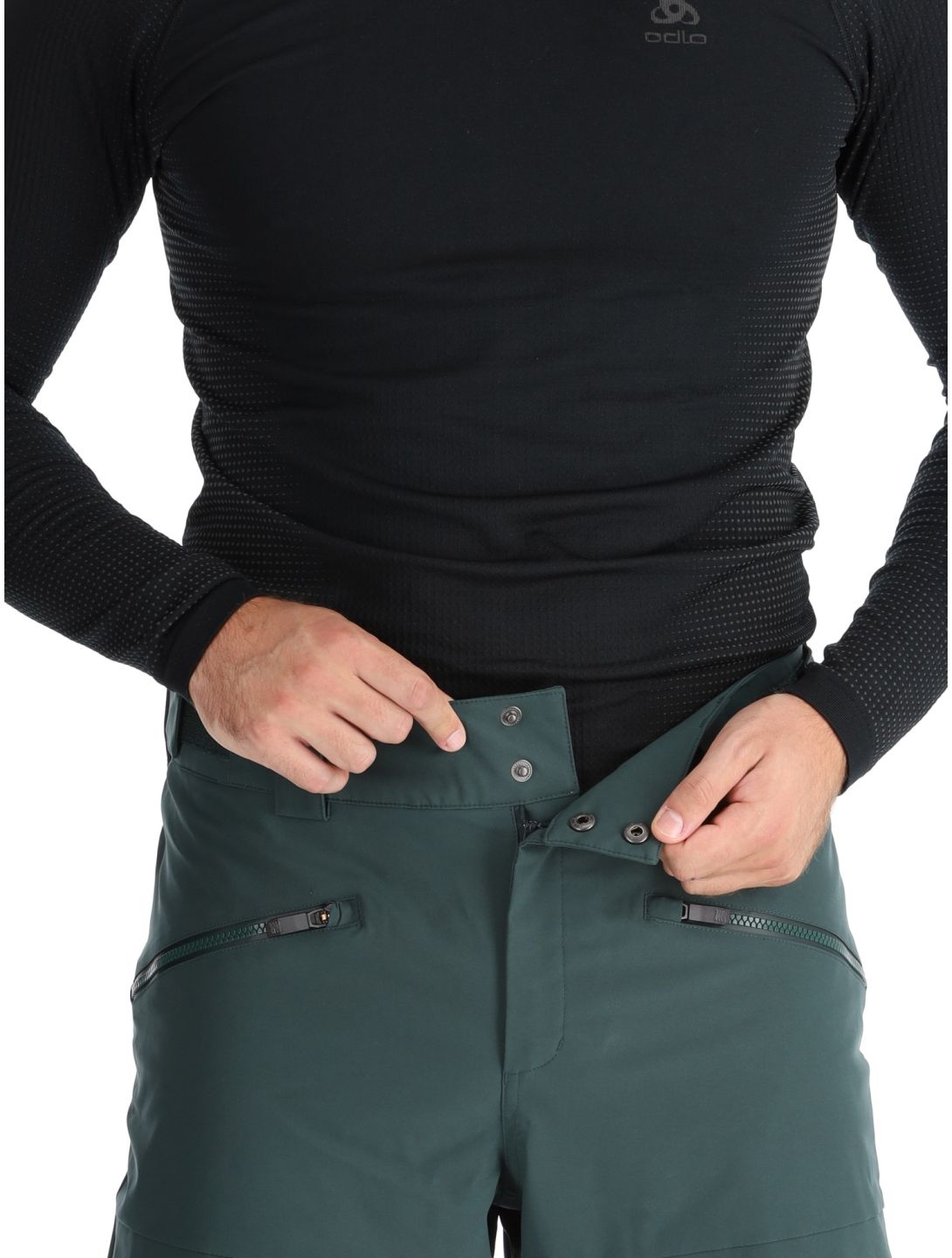 Ziener, Rappold Skihose Herren Dark Jungle grün 