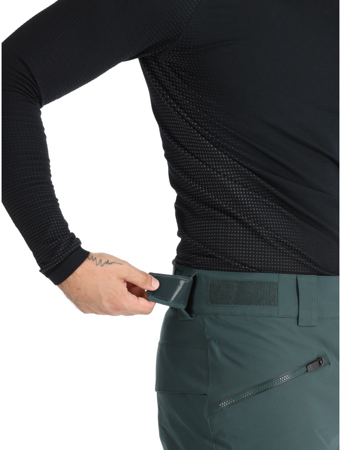 Ziener, Rappold Skihose Herren Dark Jungle grün 