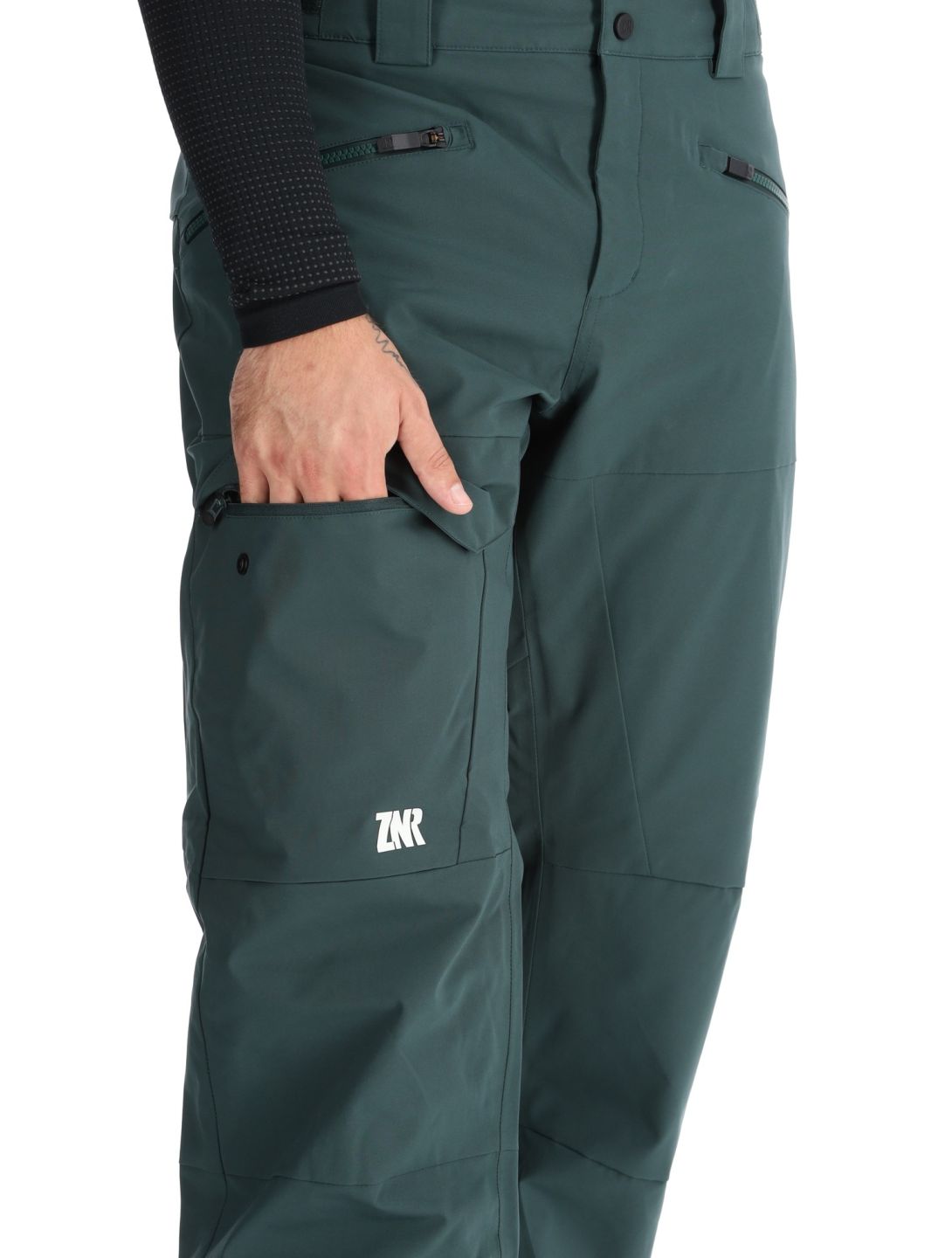 Ziener, Rappold Skihose Herren Dark Jungle grün 