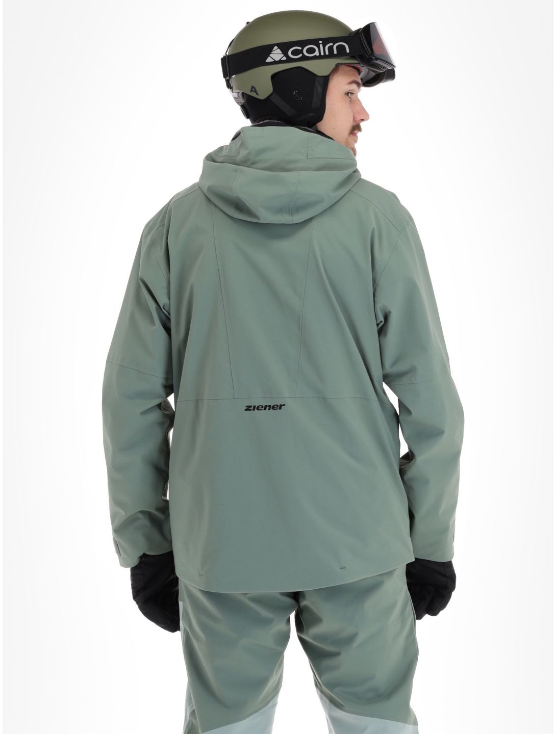 Ziener, Tahan Hardshell Skijacke Herren Green Mud grün 