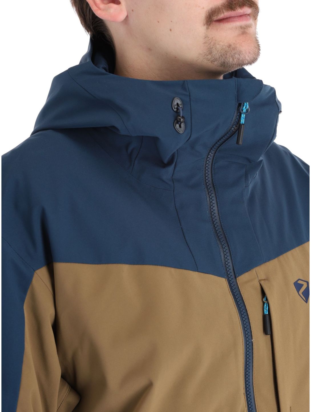 Ziener, Triglav Skijacke Herren Hale Navy blau, grün 