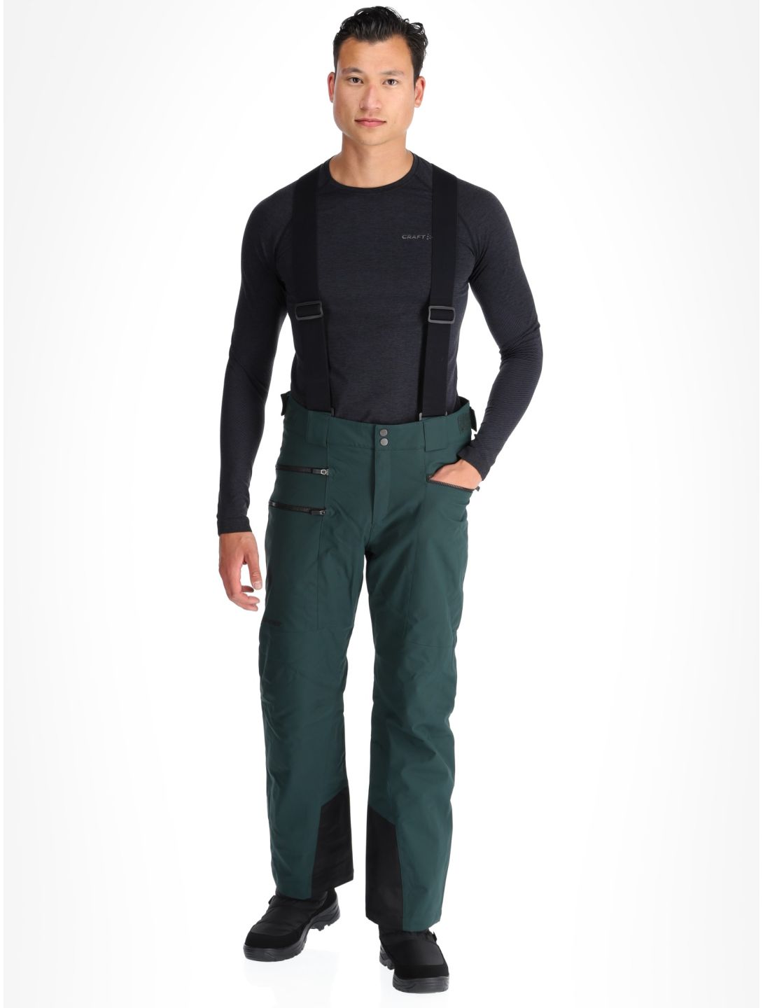 Ziener, Tronador Skihose Herren Dark Jungle grün 