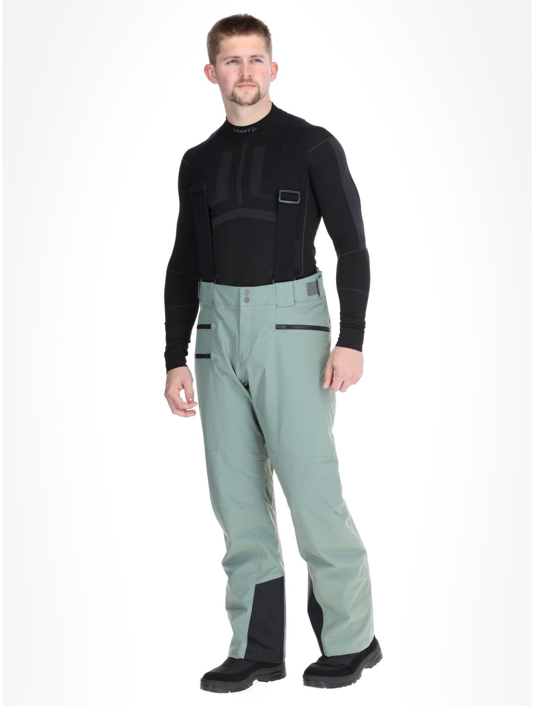 Ziener, Tronador Skihose Herren Green Mud grün 