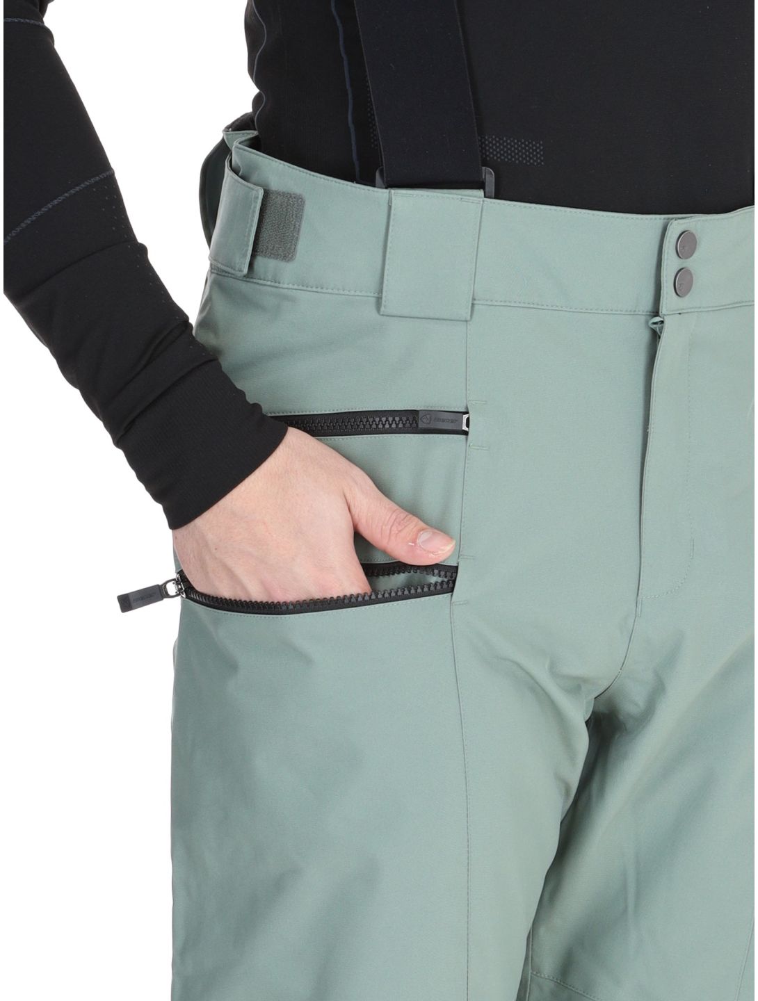 Ziener, Tronador Skihose Herren Green Mud grün 