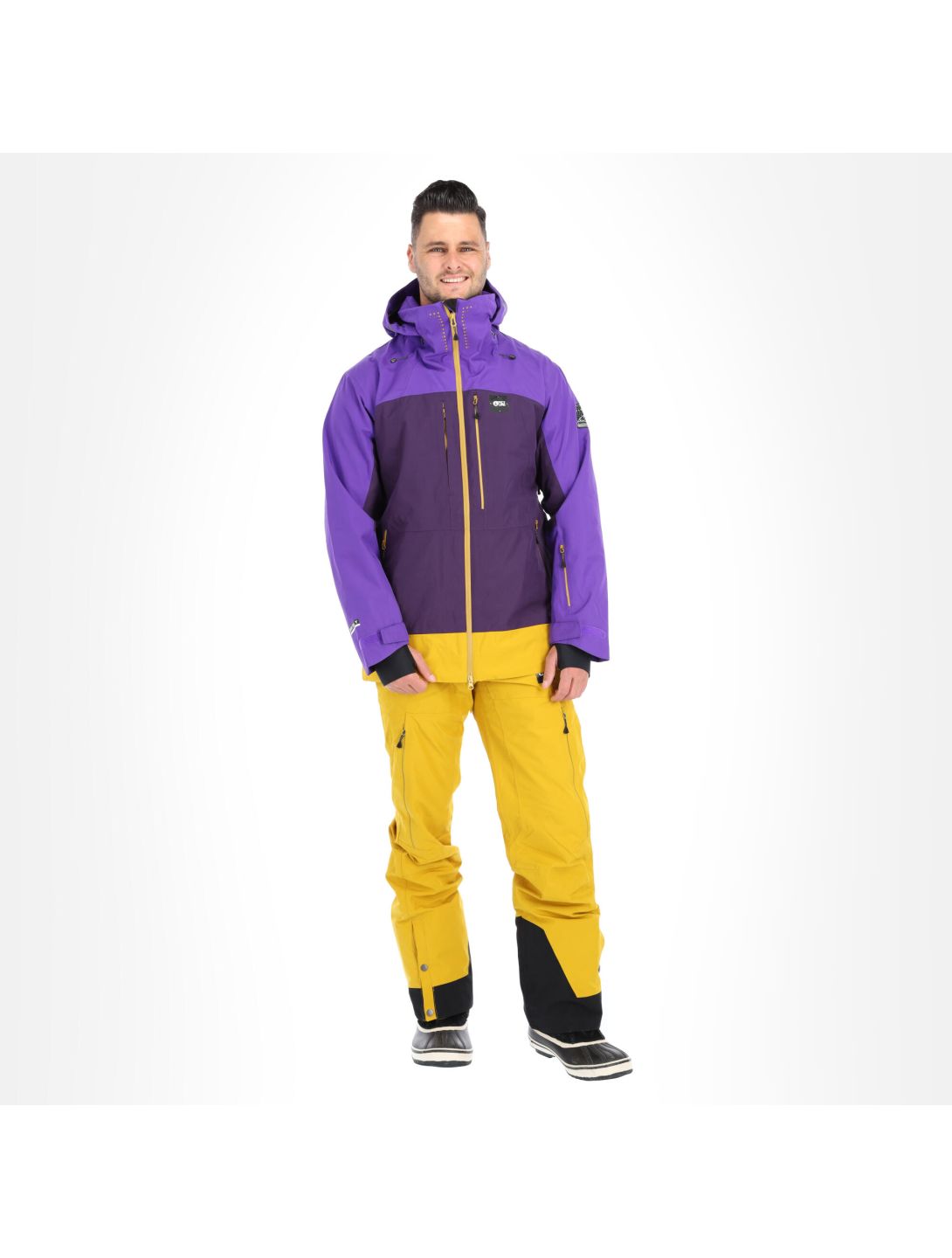 Picture, Track Jkt Skijacke Herren dark violett