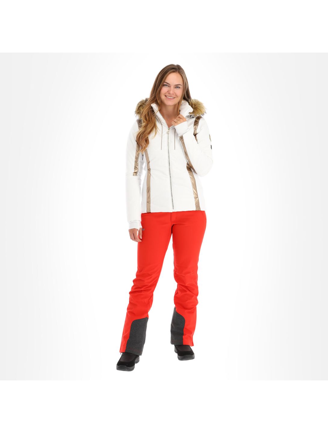 Kilpi, Mirsel-W Skijacke slim fit Damen weiß mit Wärmemanagement