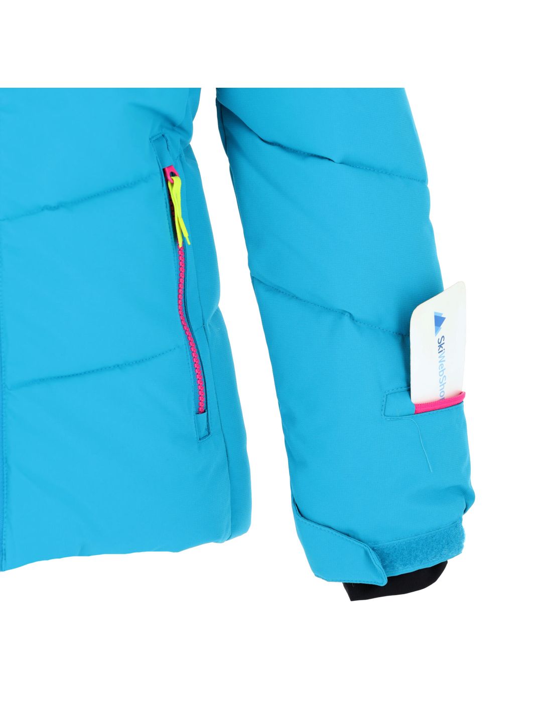 Icepeak, Lages Jr Skijacke Kinder turquoise blau