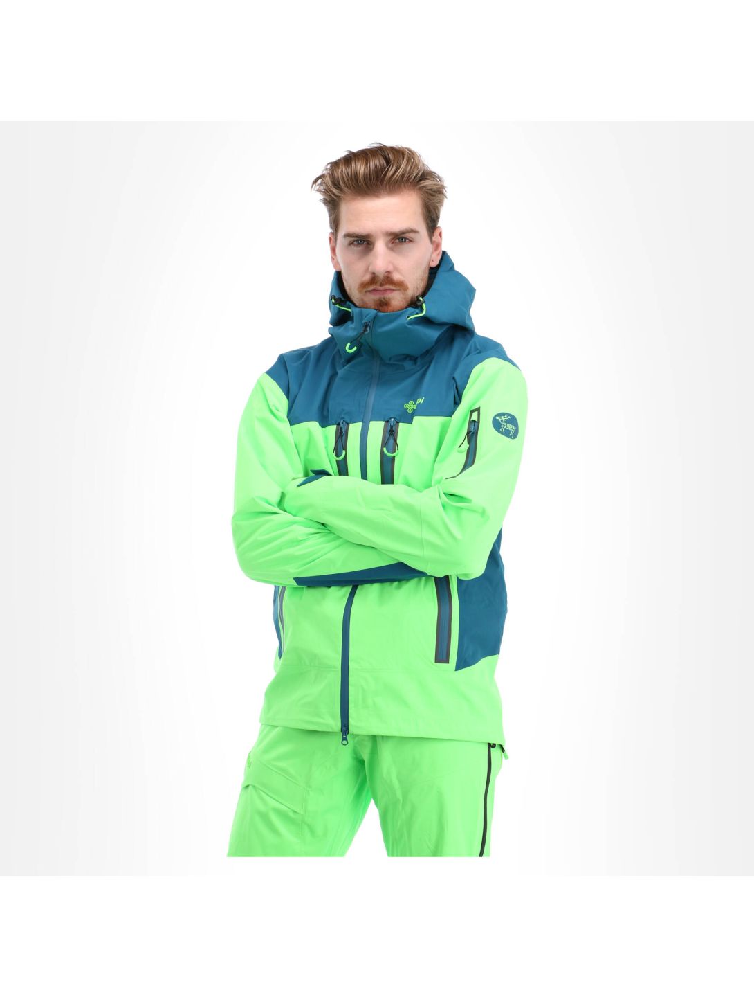 Kilpi, Hastar, Hardshell Skijacke, Herren, grün