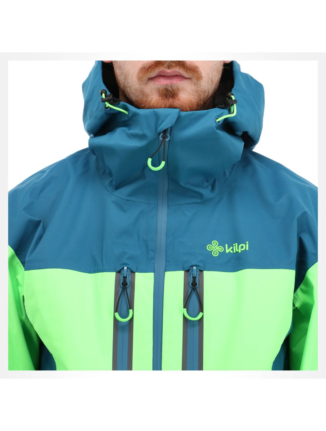 Kilpi, Hastar, Hardshell Skijacke, Herren, grün