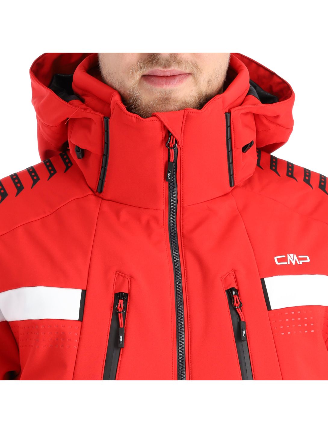 CMP, 30W0327 Softshell Skijacke Herren ferrari rot