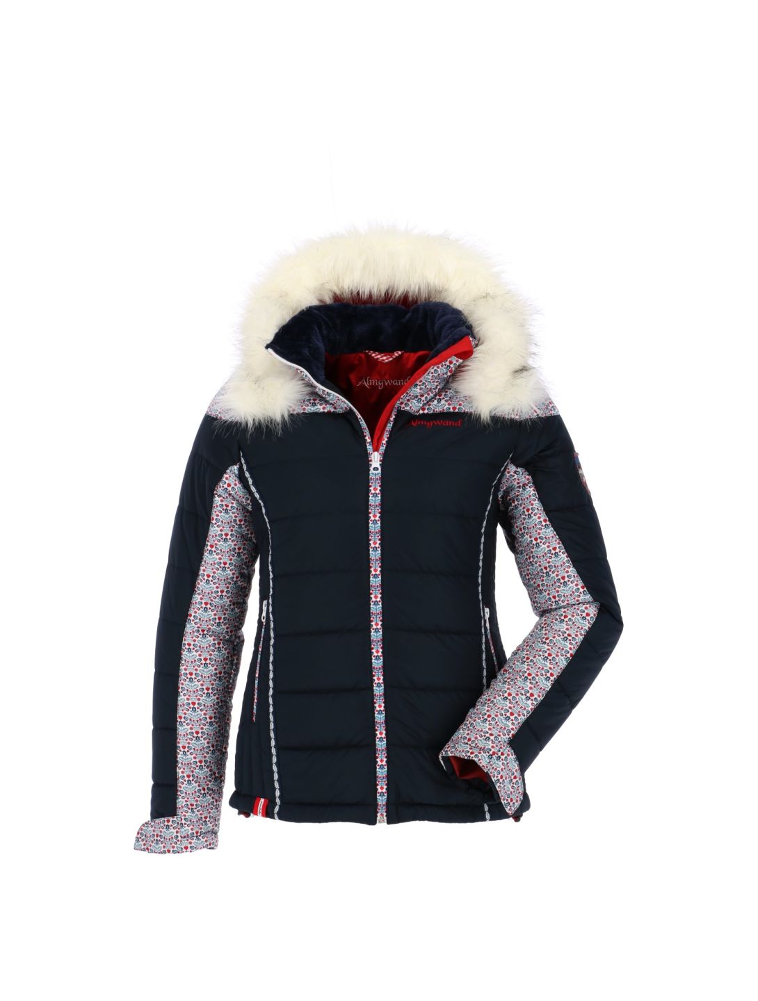 Almgwand, Goldkar KP Skijacke, Damen, marineblau