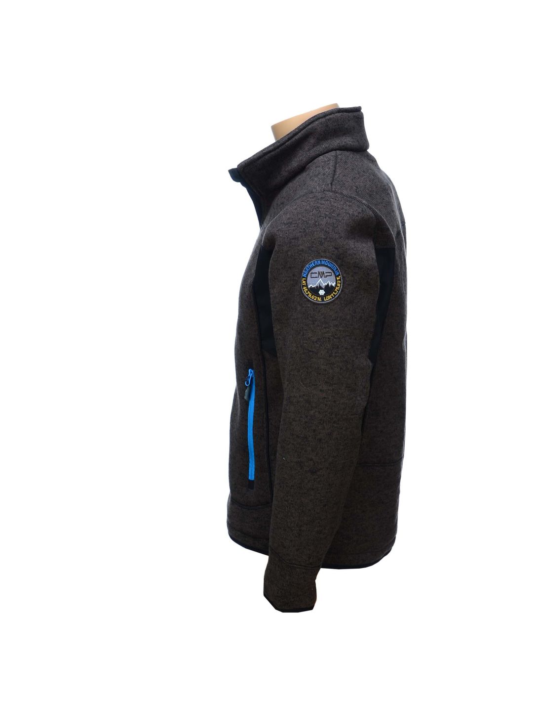 Campagnolo, Fleece Skijacke Herren, braun meliert