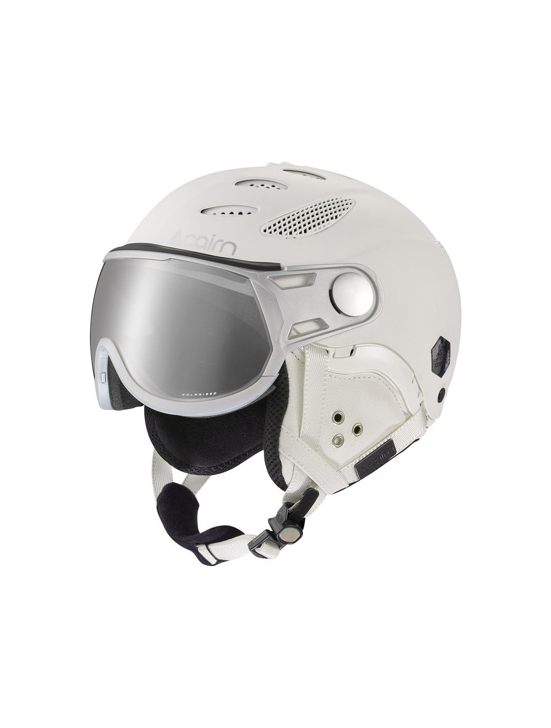 Cairn Cosmos Photochromic Skihelm, matt weiß