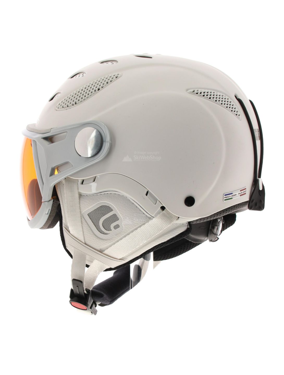 Cairn Cosmos Photochromic Skihelm, matt weiß