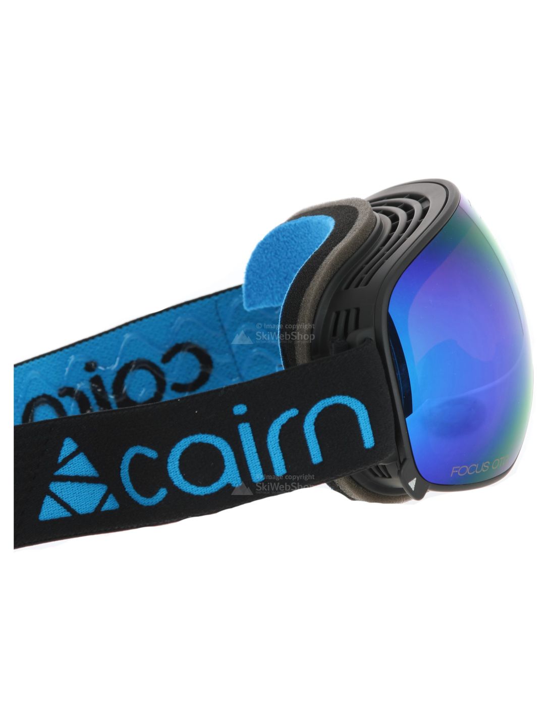 Cairn, Focus Otg Skibrille Unisex Mat Black Blue Mirror blau, schwarz 