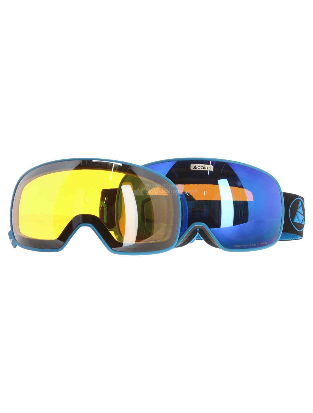 Cairn, Magnetik Spx3000 Skibrille extra Linse Unisex Mat Black Blue orange, schwarz 