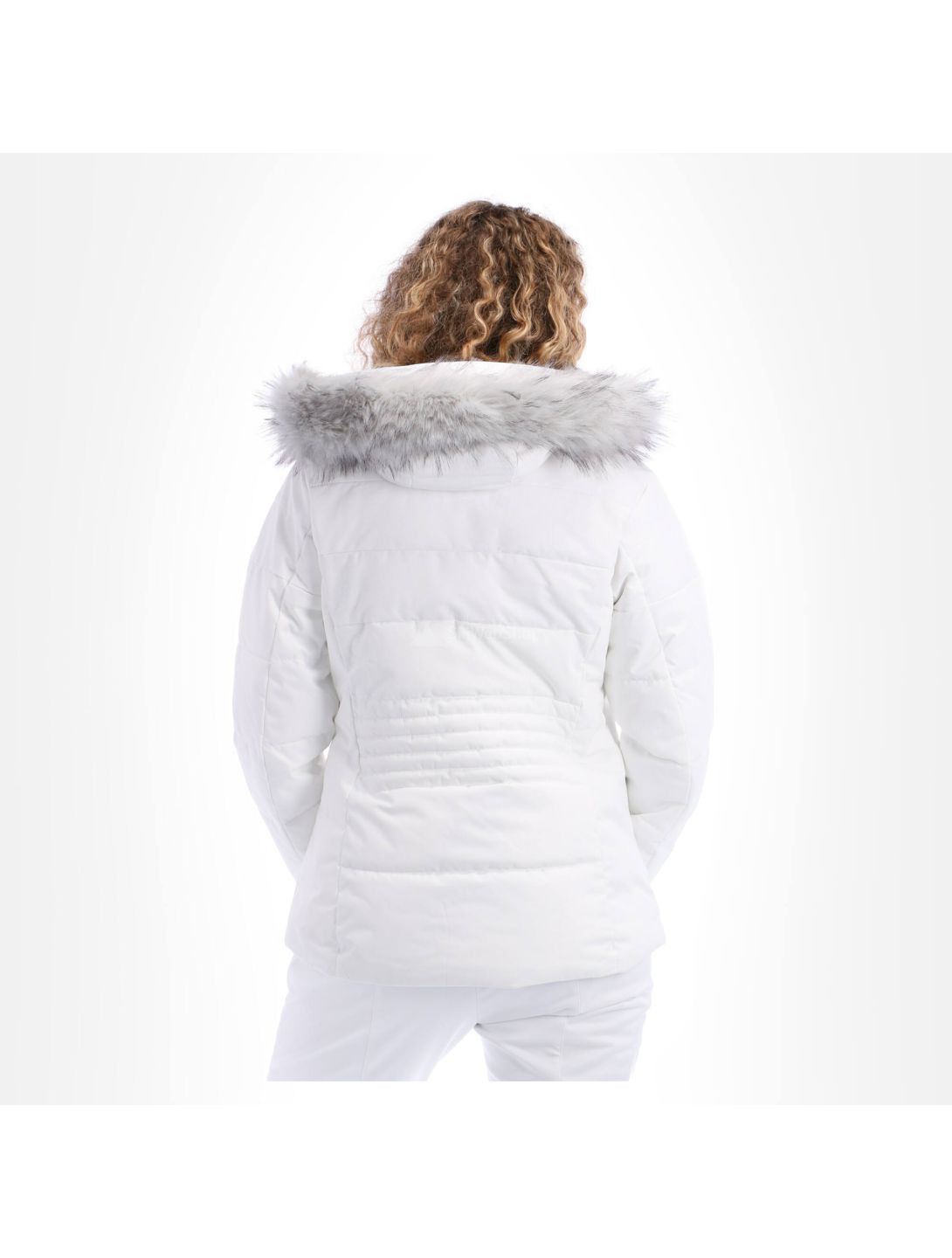 CMP, Ski jacket zip hood, Skijacke, Damen, weiß