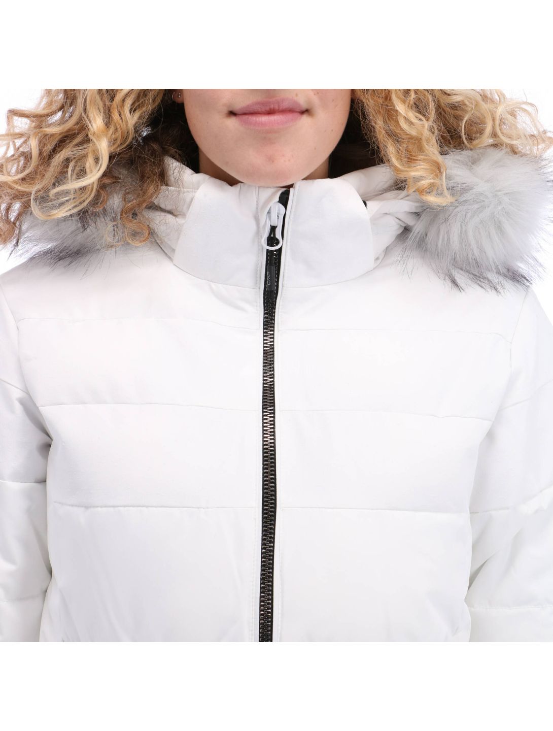 CMP, Ski jacket zip hood, Skijacke, Damen, weiß