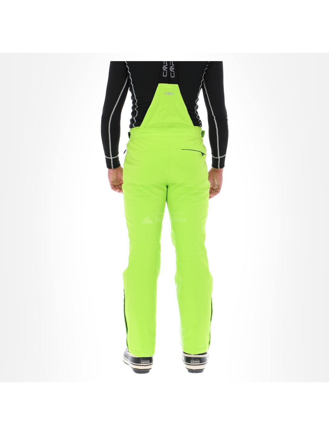 CMP, Ski pants, Skihose, Herren, lime grün