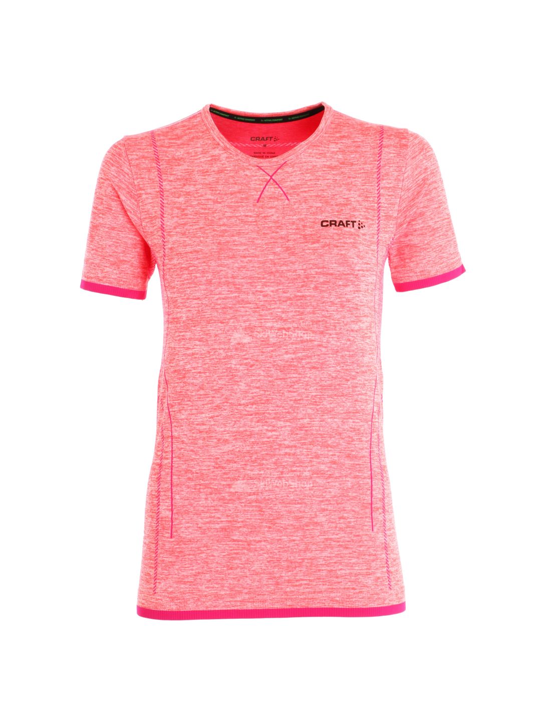 Craft, Active Comfort RN SS, Thermoshirt, Damen, crush pink