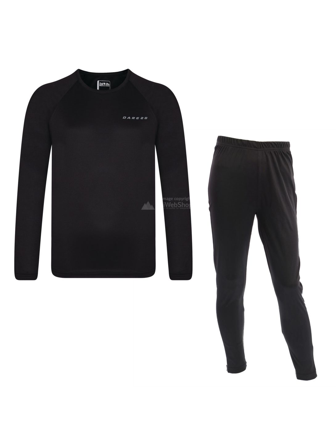 Dare2b, Equate base layer, Thermoset, Kinder, schwarz