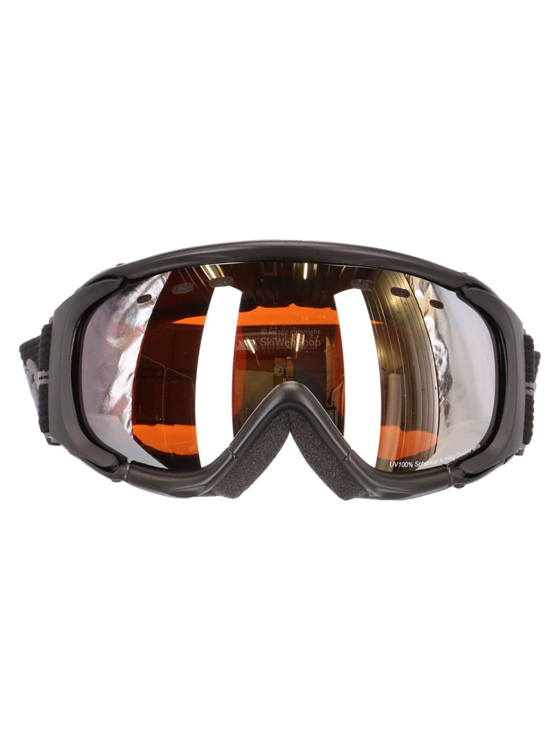 Demon, Matrix - Orange Double Lens Skibrille Unisex schwarz 