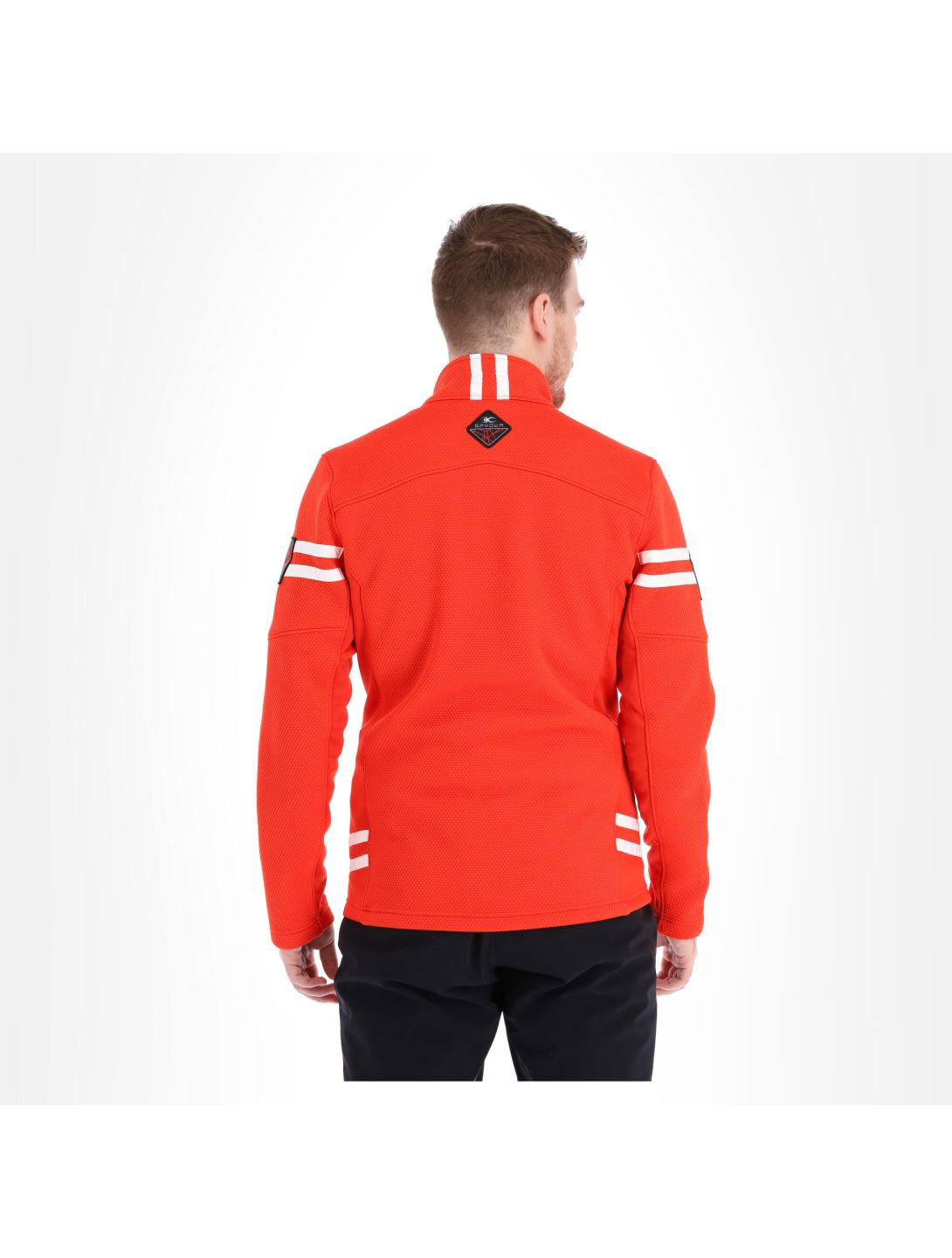 Spyder, Wengen Encore Full Zip Jacke Herren volcano rot