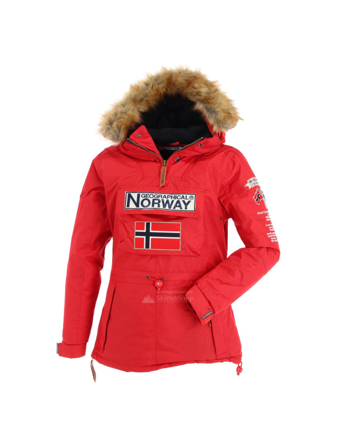 Geographical Norway, Boomera New 001 Skijacke Damen rot 