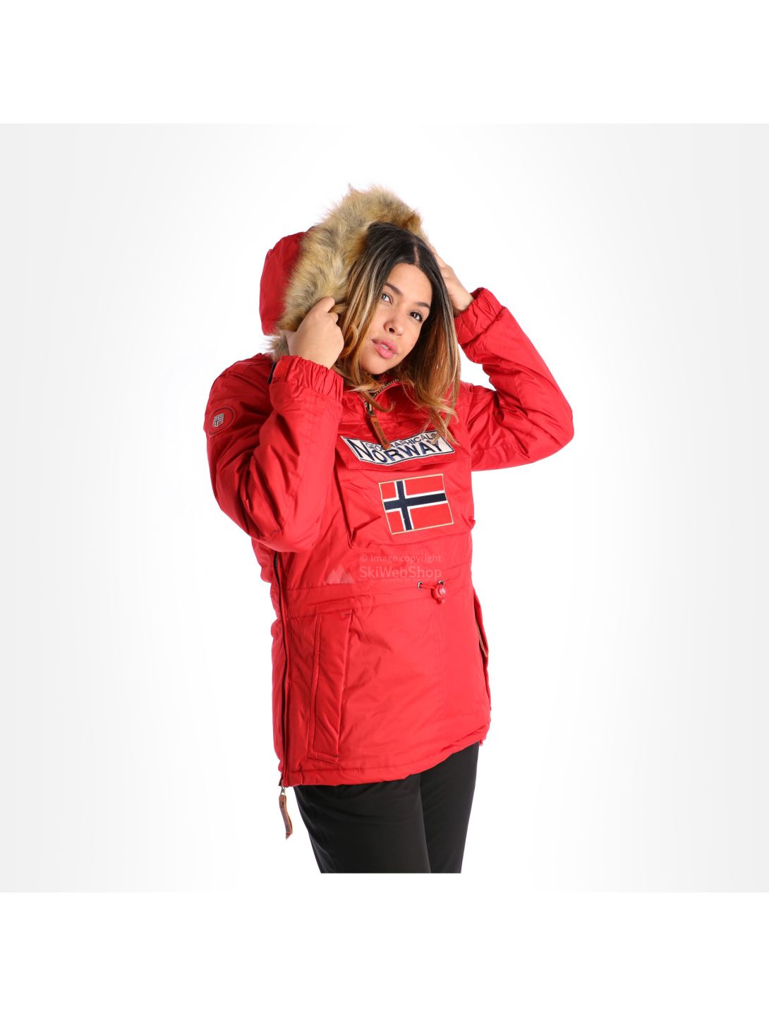 Geographical Norway, Boomera New 001 Skijacke Damen rot 