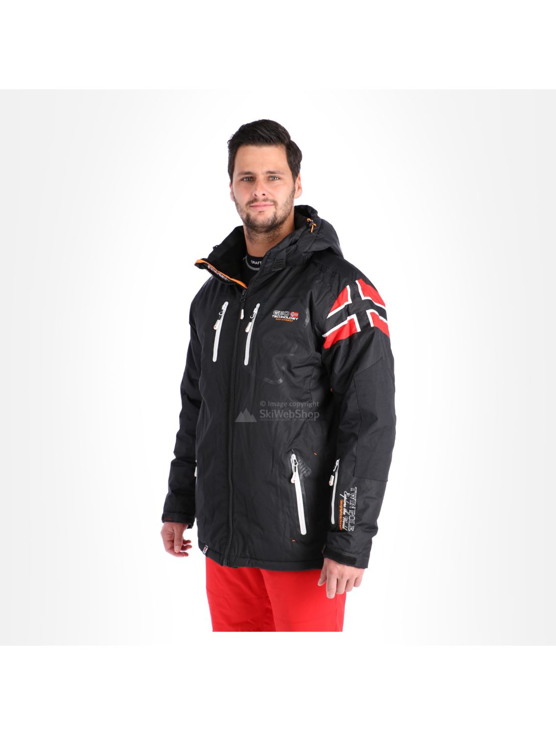 Geographical Norway, Warrior Skijacke, Herren, schwarz