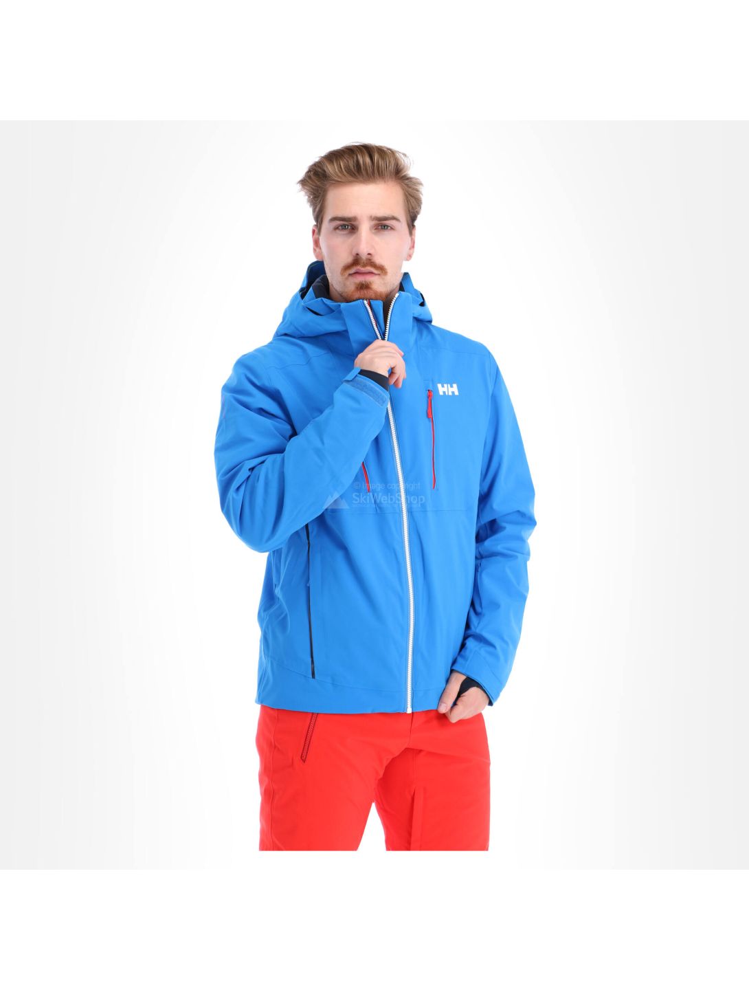 Helly Hansen, Alpha 3.0 Skijacke Herren electric blau