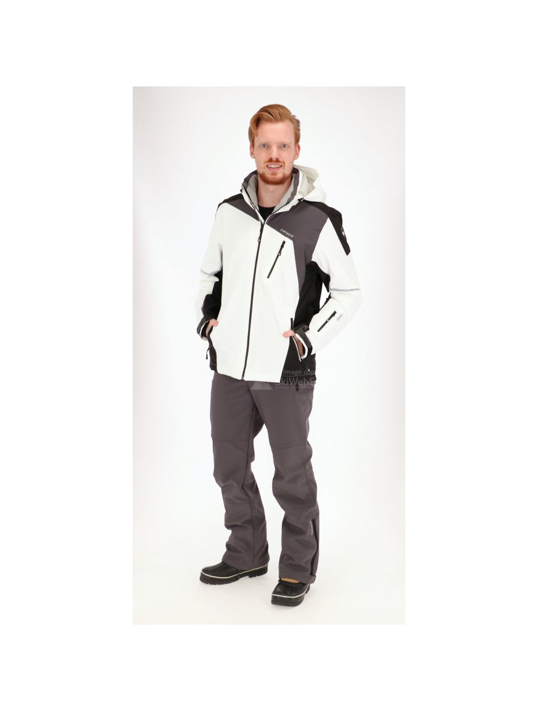 Icepeak, Nevin Skijacke, Herren, weiss