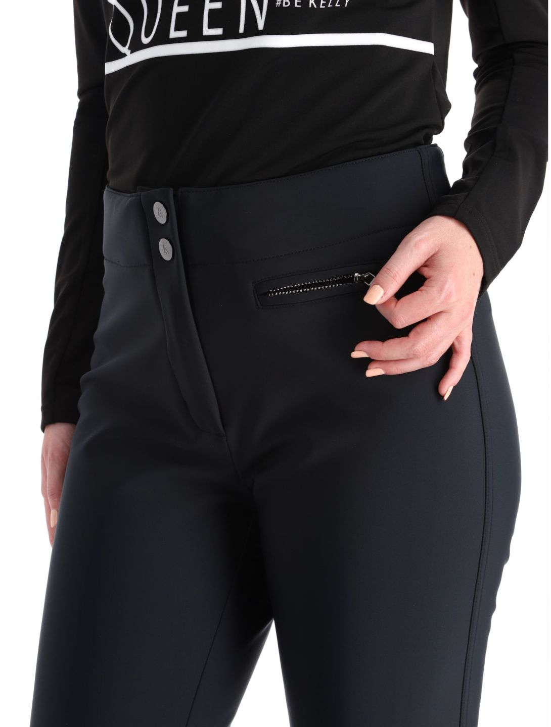 Kelly, Liz Softshell Skihose Damen Black schwarz 