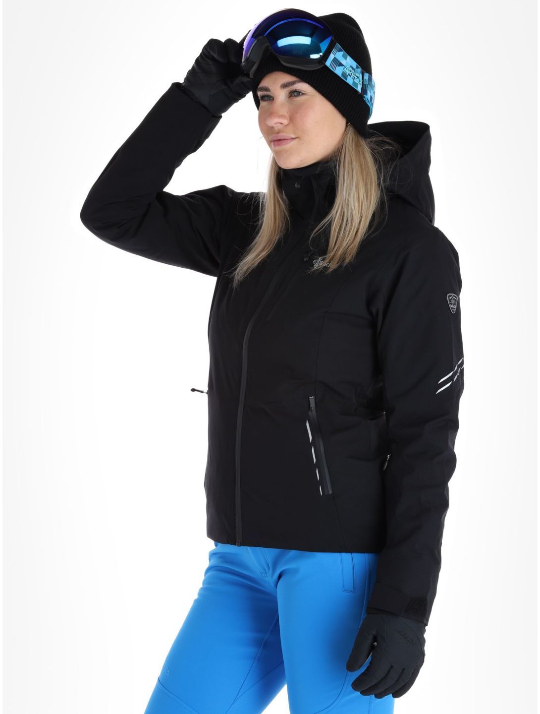 Kilpi, Valera-W Skijacke Damen Black schwarz 