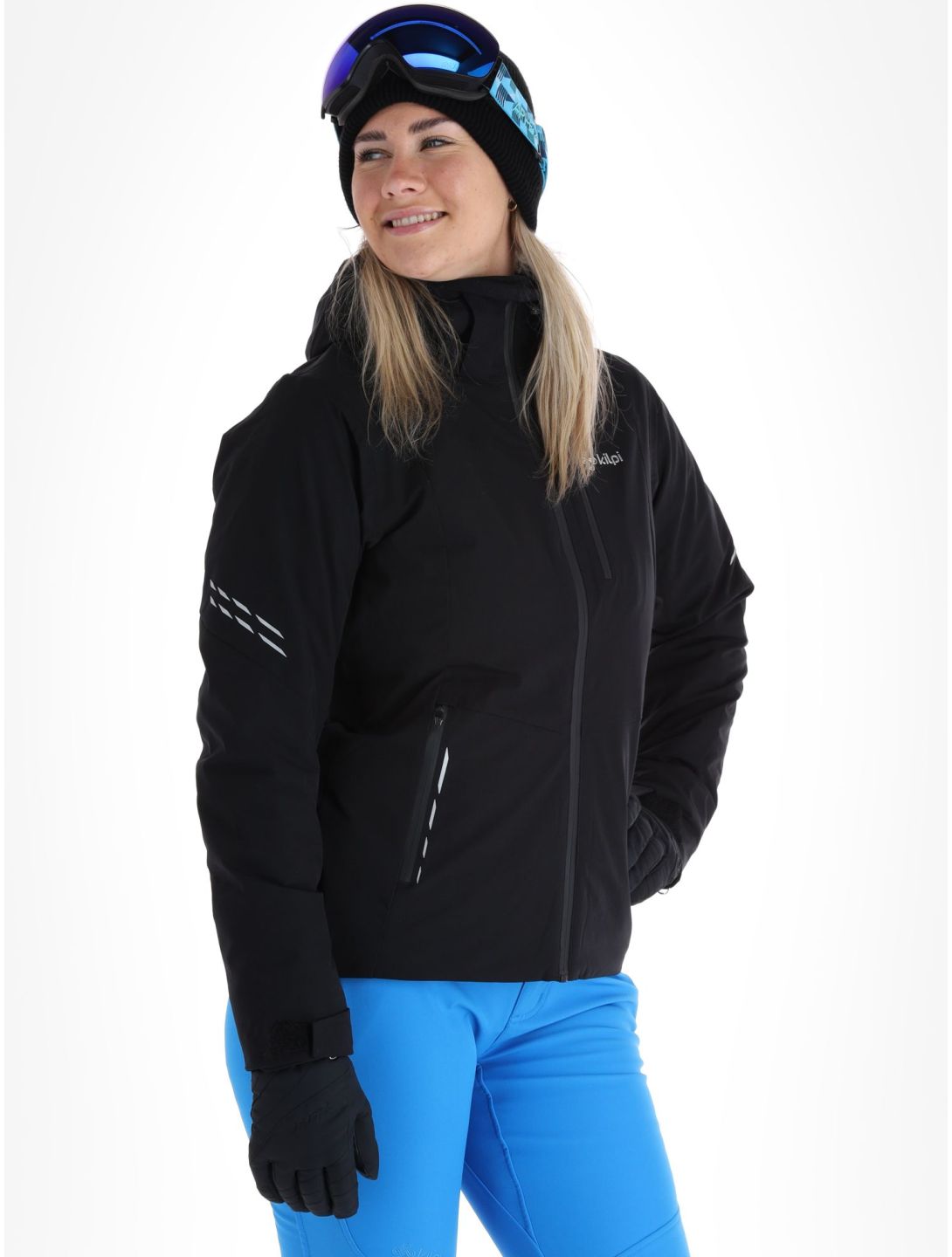 Kilpi, Valera-W Skijacke Damen Black schwarz 