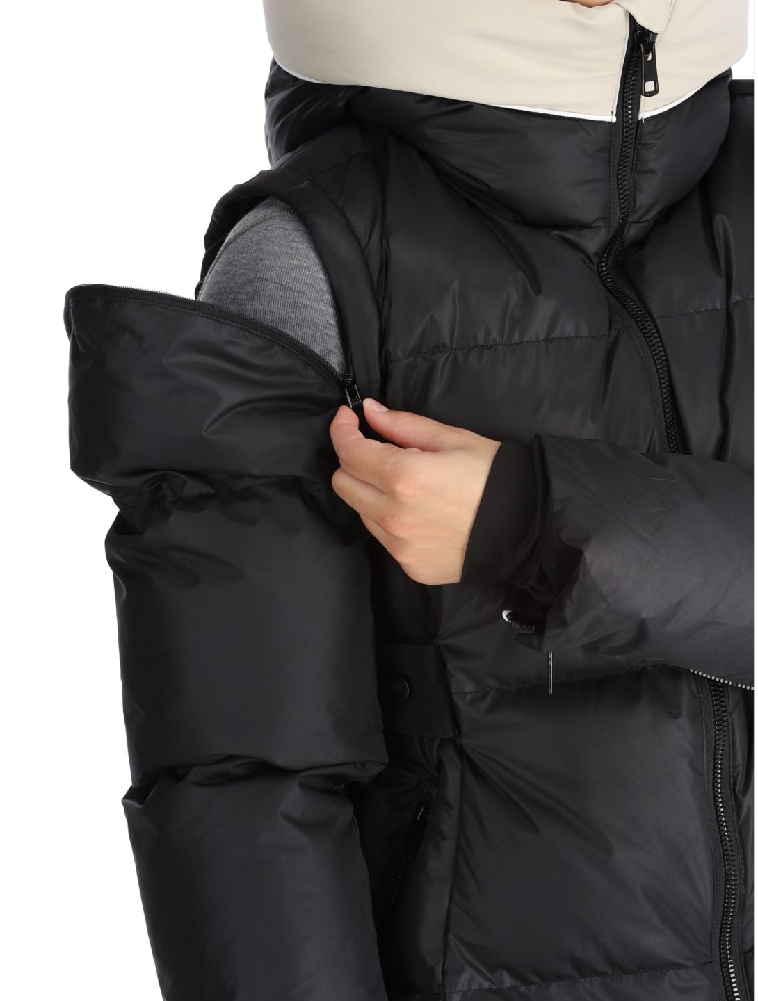 Kou Sportswear, Alpine elegance Skijacke Damen Black schwarz 