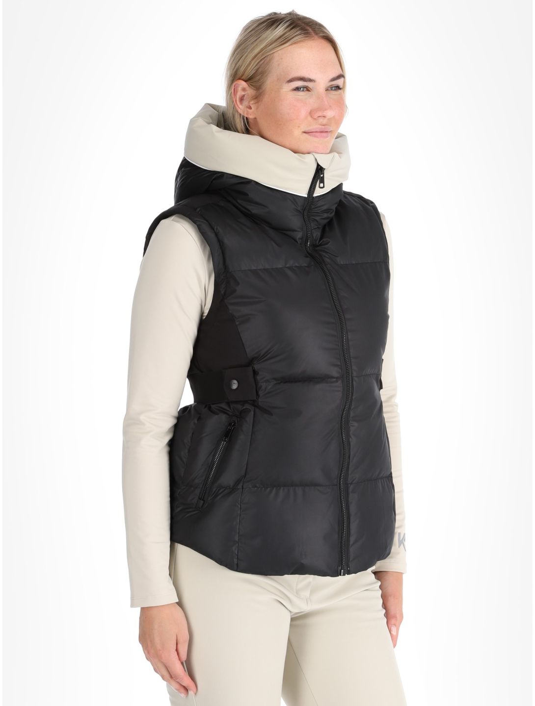 Kou Sportswear, Alpine elegance Skijacke Damen Black schwarz 