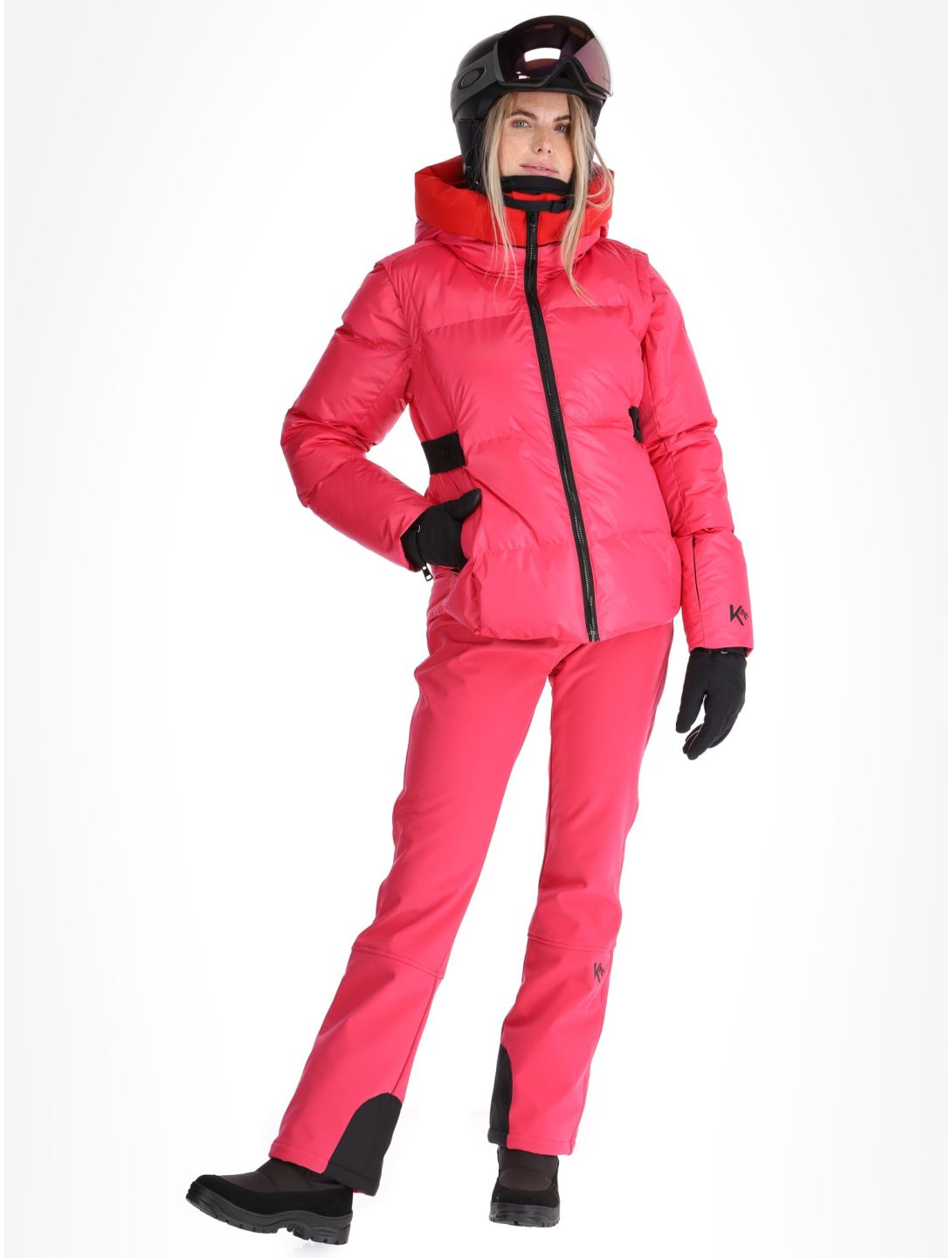 Kou Sportswear, Alpine elegance Skijacke Damen Pink rosa 